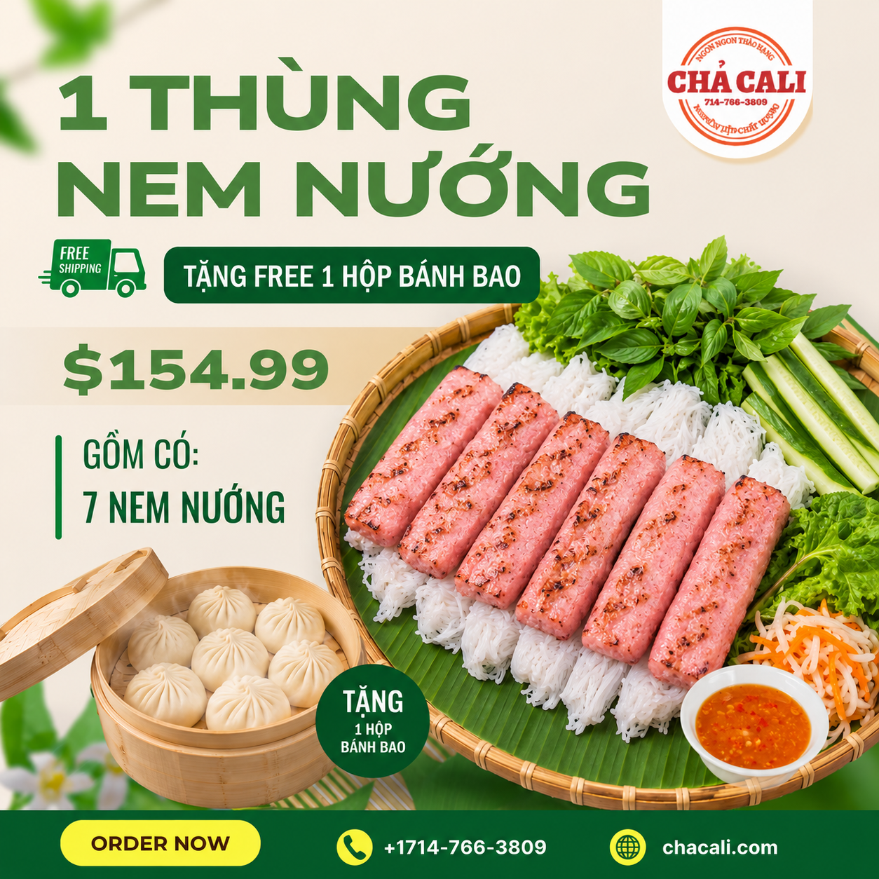 SPECIAL NEM BOX (7N & Free 1 BAO BOX)