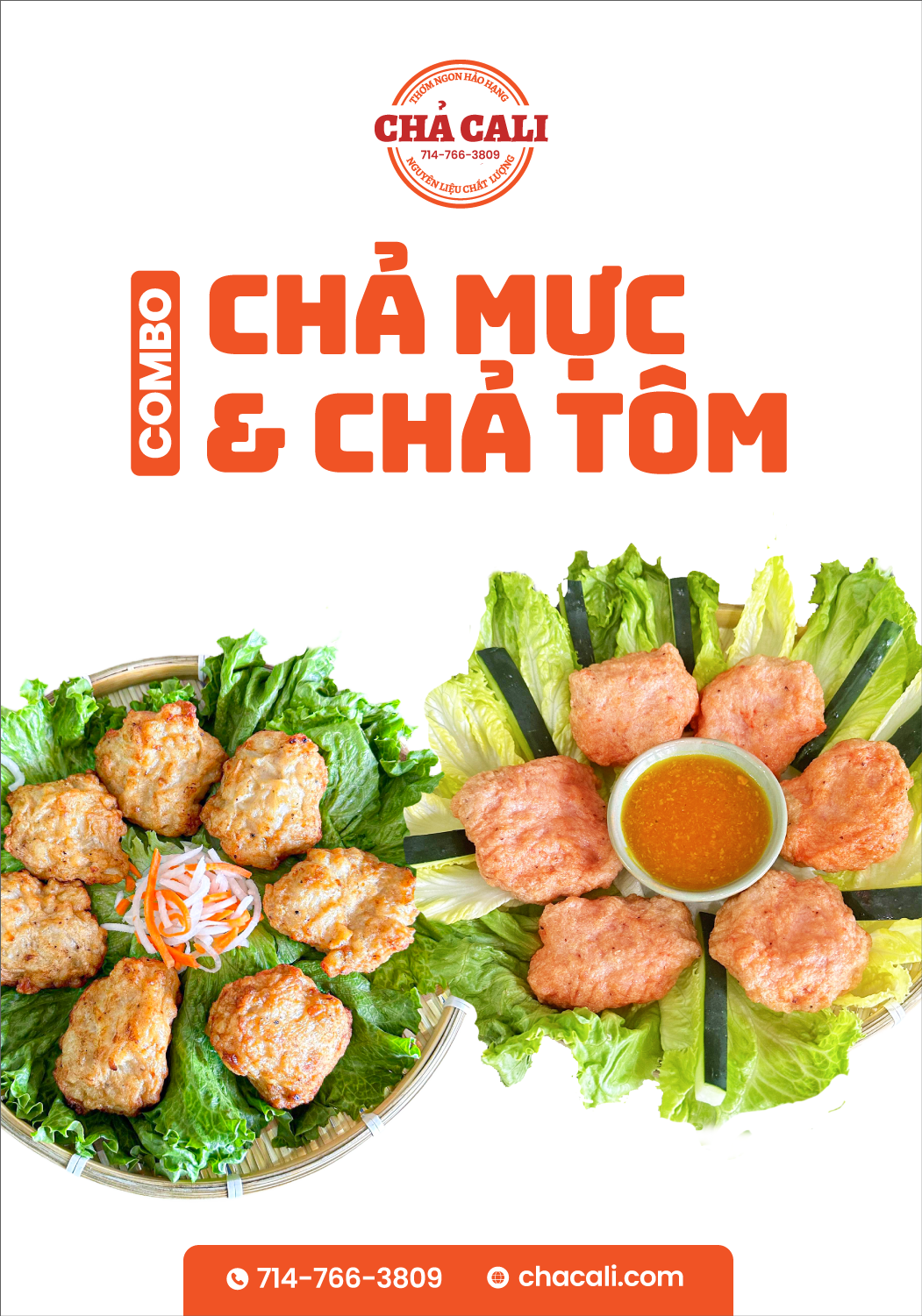 Medium Squid Shrimp - Mực Tôm Vừa (4ChaTom 3M Free 1N)