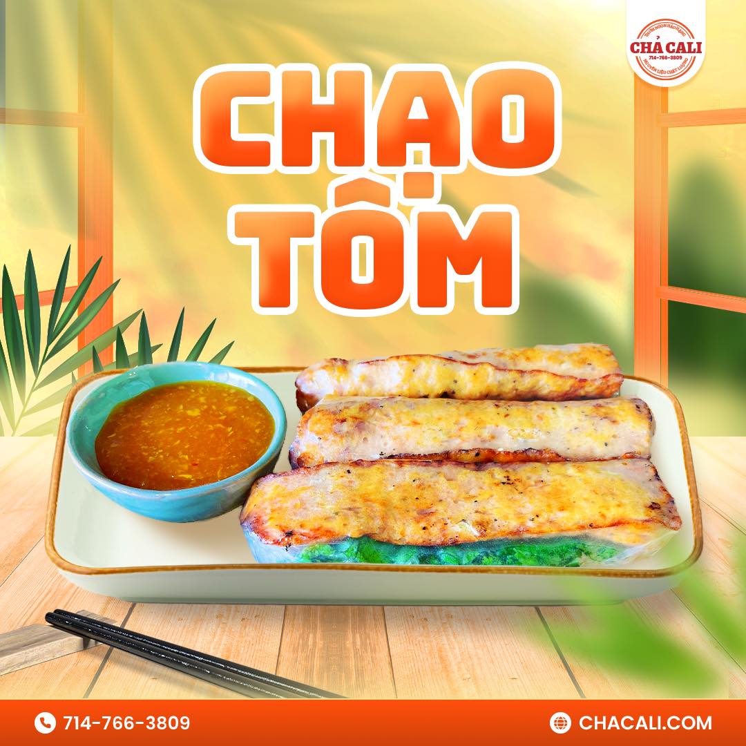 Chả Mực & Chạo Tôm LOVERS - Squid Cakes & BBQ Shrimp (4M 3ChaoTom & Free 1N)