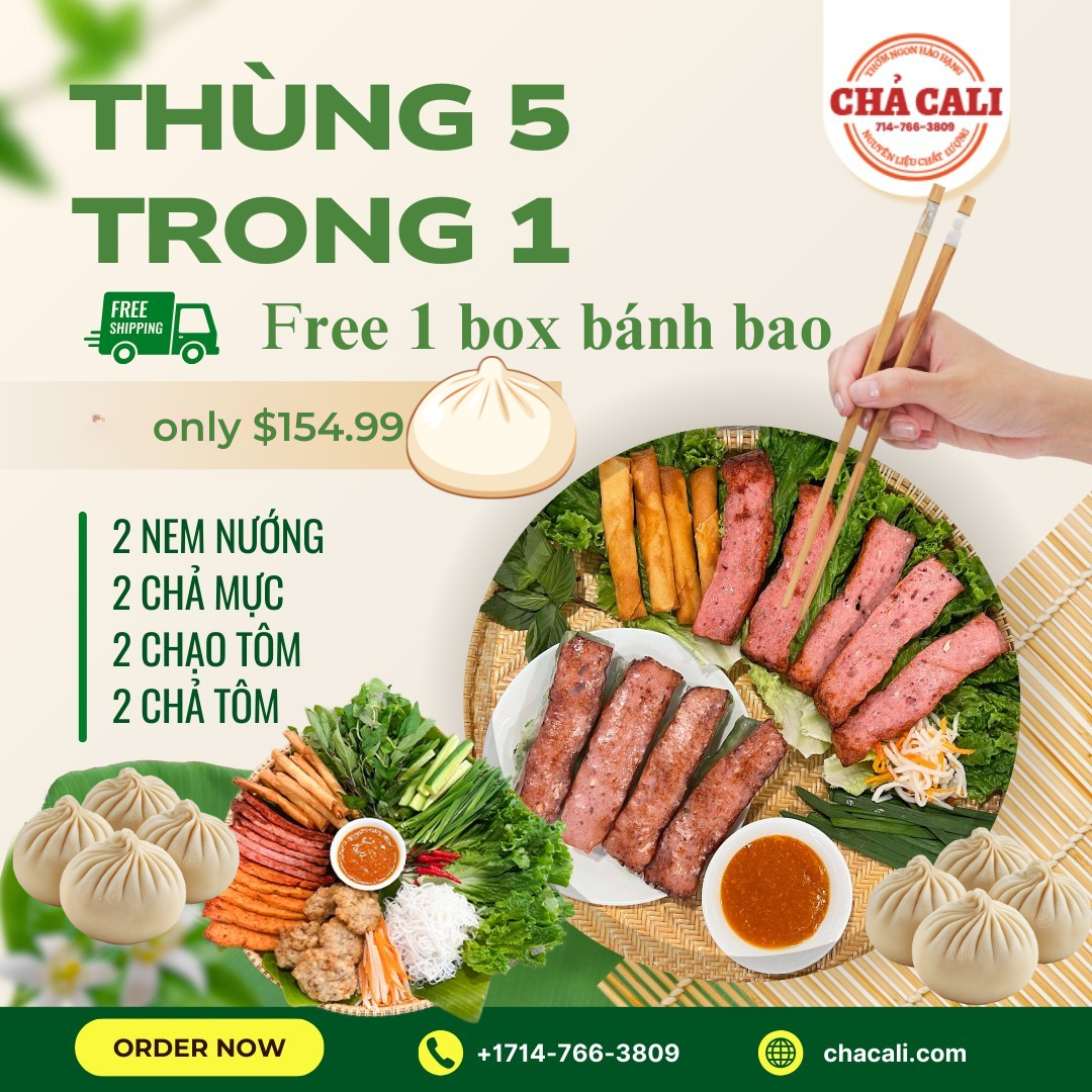 CHRISTMAS EDITION BOX (5-IN-1) (2M 2C 2CT 2N & Free 1 BAO BOX)