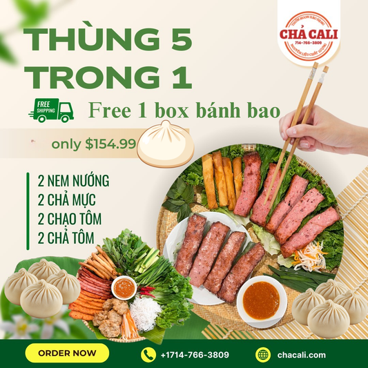 CHRISTMAS EDITION BOX (5-IN-1) (2M 2C 2CT 2N & Free 1 BAO BOX)