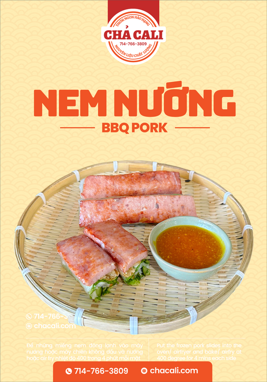 Large Box Nem Nướng (BBQ Pork) (10N Free 1N)
