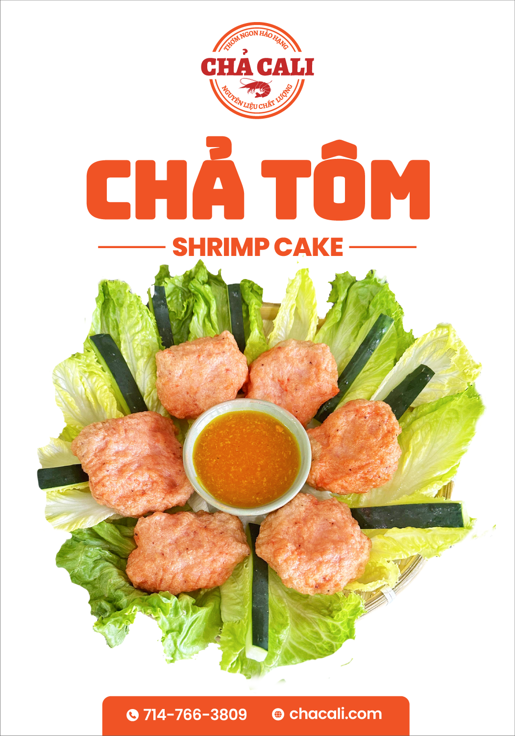 Medium box Chả Tôm (Shrimp Cake) (7ChaTom Free 1N)